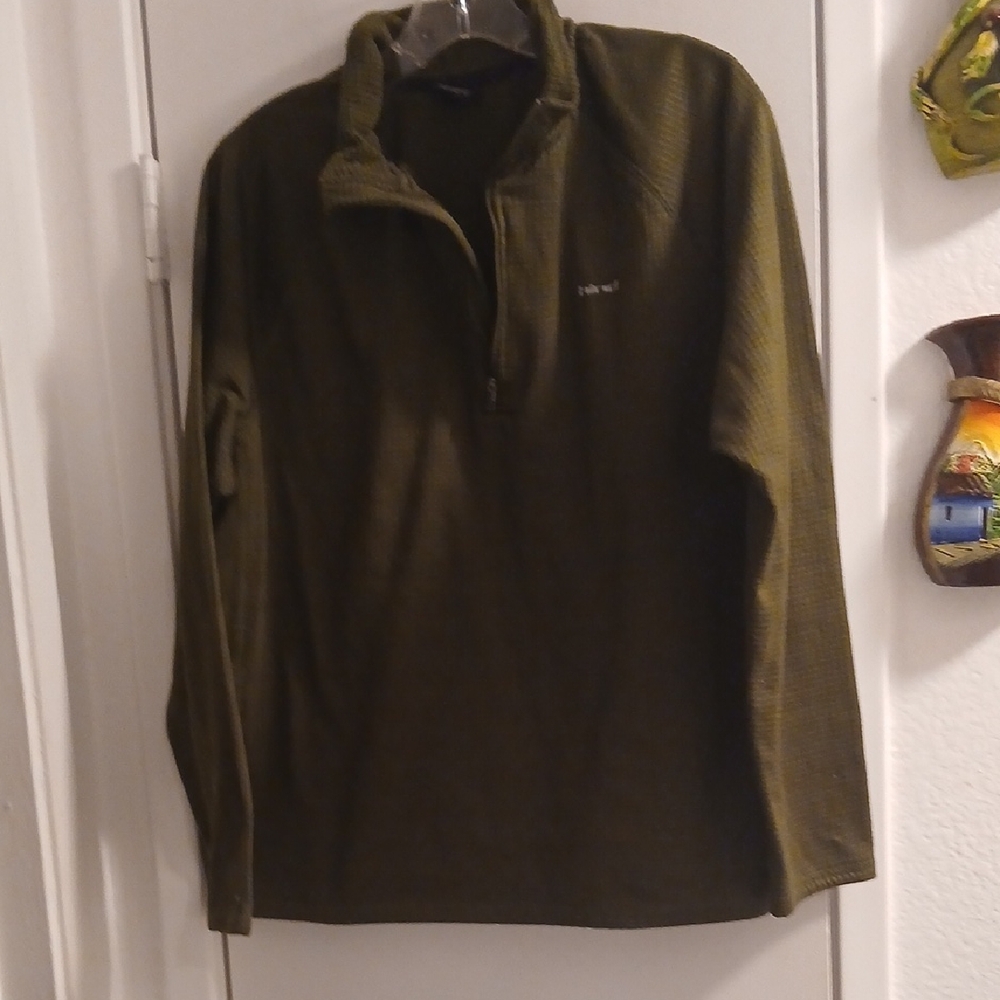 Hind 1/4 Zip Long Sleeve Men's Pullover Large